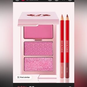 ONE/SIZE Pink Blush Palette & Lip Liner Duo